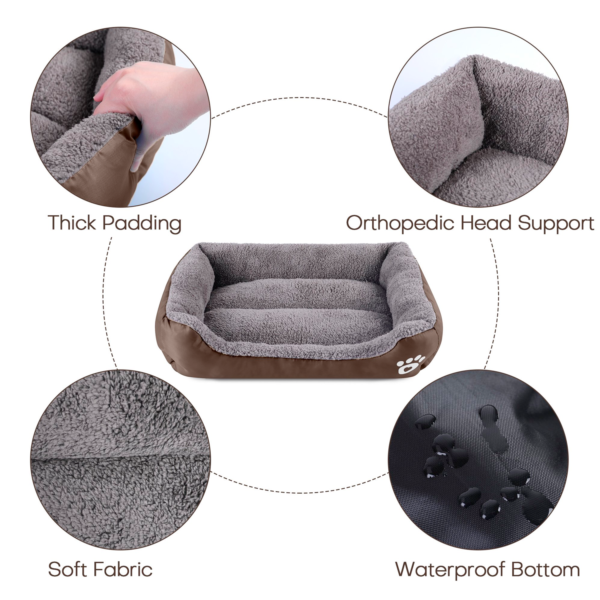 The Pawsitively Plush Dog Bed - Image 2